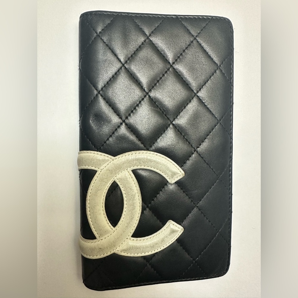 Authentic Chanel bifold wallet